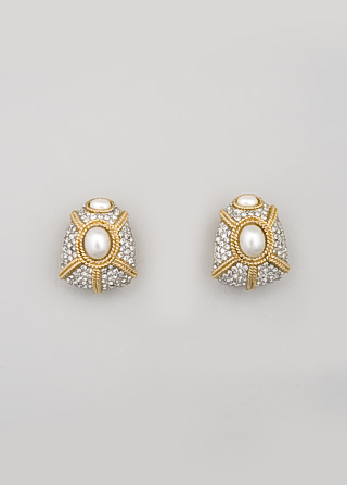 Ciner's Old Hollywood Glamour Earrings