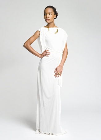 Yigal Azrouel Open Back Gown