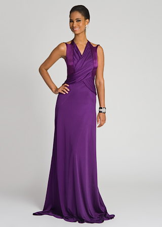 Doo.Ri Diolet Butterfly Gown
