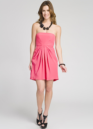 Tibi Lipstick Summer Dress